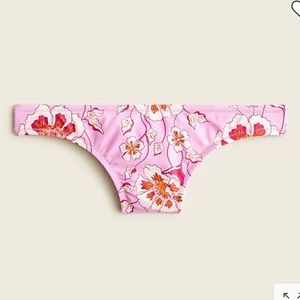 Jcrew Surf hipster bikini bottom in climbing floral